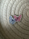 Sticker métallique - Duo Papillons LOVELY ADDICT