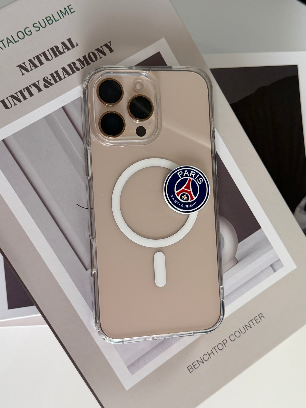 Sticker Métallique – Paris Saint-Germain LOVELY ADDICT