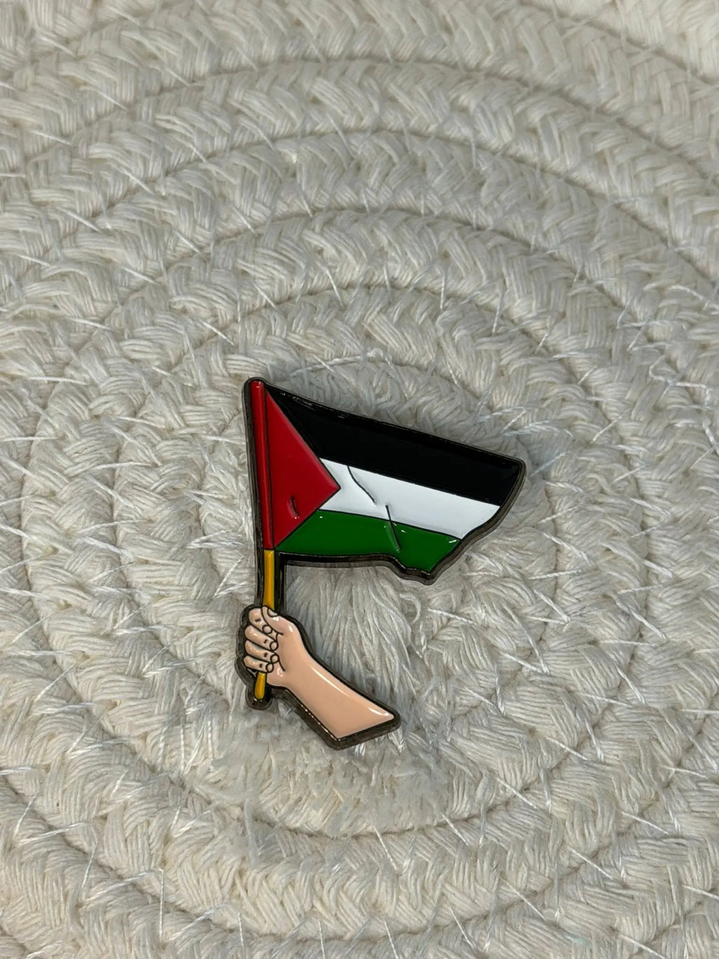 Sticker Métallique – Drapeau Palestinien Lovely Addict