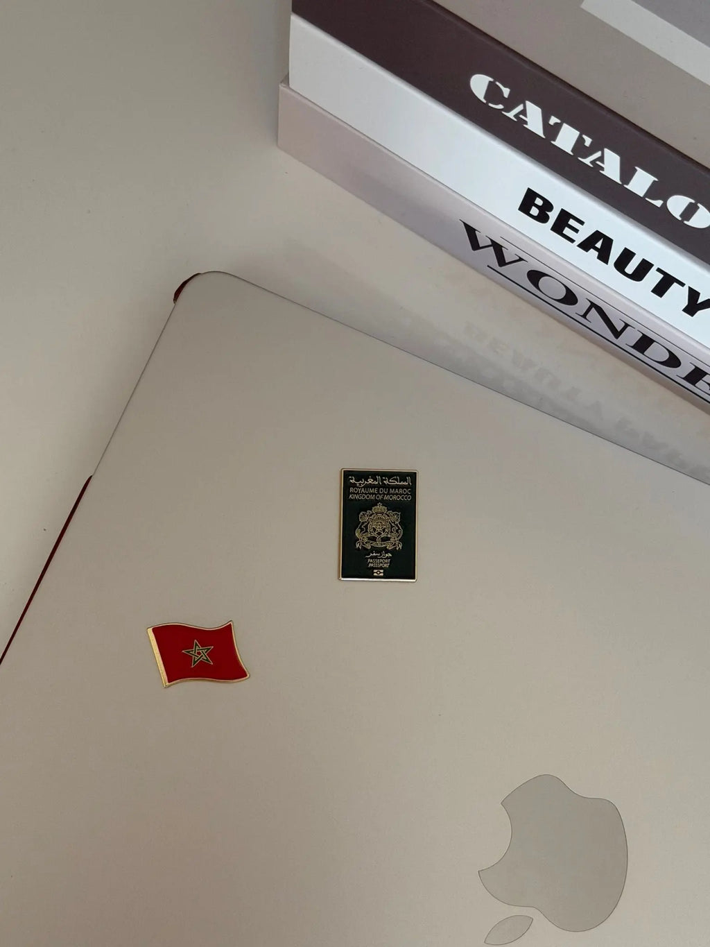 Sticker Métallique – Moroccan Passport Lovely Addict